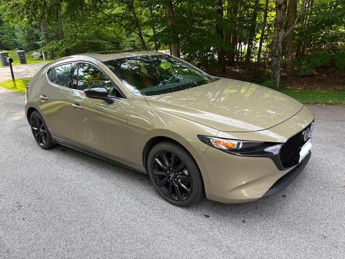 Beige 2024 Mazda Mazda3 2.5 Carbon Turbo