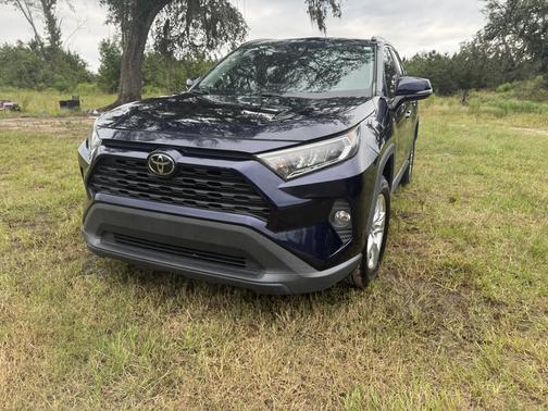 Blue 2021 Toyota RAV4 XLE
