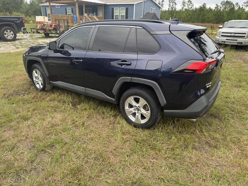 Blue 2021 Toyota RAV4 XLE