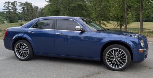 Blue 2010 Chrysler 300C Base