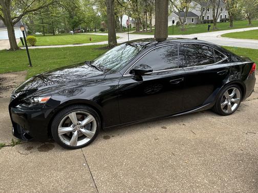 Black 2014 Lexus IS 350 Base