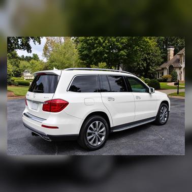 White 2016 Mercedes-Benz GL-Class GL 450 4MATIC