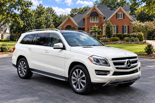 White 2016 Mercedes-Benz GL-Class GL 450 4MATIC