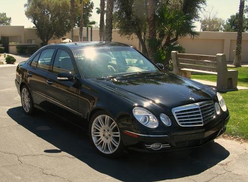 Black 2008 Mercedes-Benz E-Class E 350