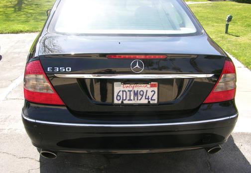 Black 2008 Mercedes-Benz E-Class E 350