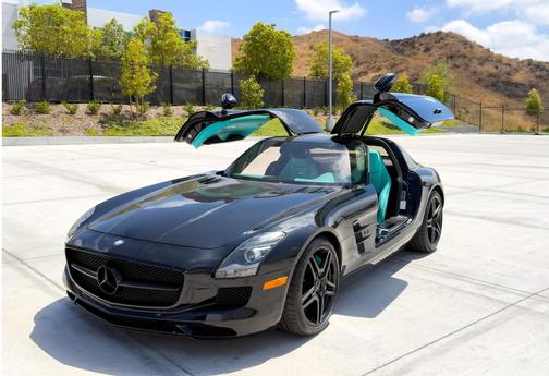 Black 2011 Mercedes-Benz SLS AMG Base