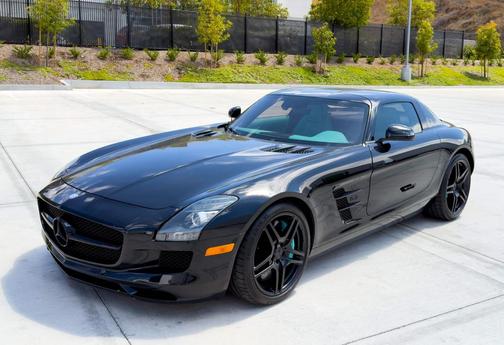 Black 2011 Mercedes-Benz SLS AMG Base
