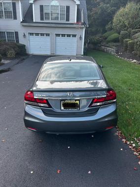 Gray 2013 Honda Civic EX-L