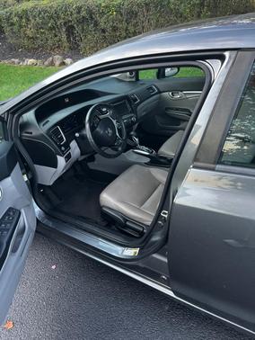 Gray 2013 Honda Civic EX-L