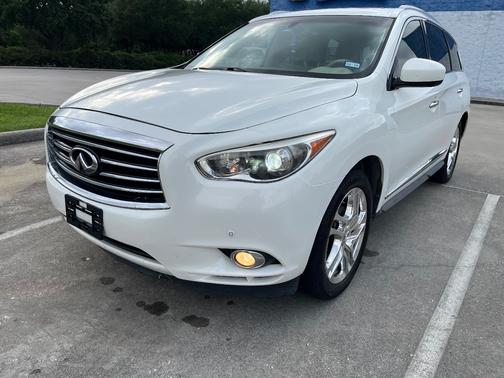 White 2013 INFINITI JX35 Base