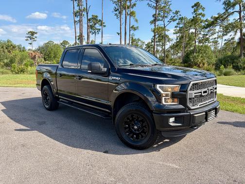 Black 2016 Ford F-150 XLT