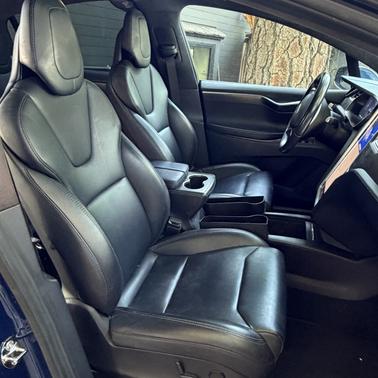 Blue 2017 Tesla Model X 75D