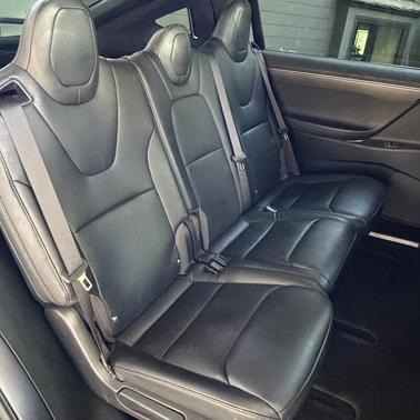 Blue 2017 Tesla Model X 75D