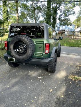 Green 2022 Ford Bronco Black Diamond