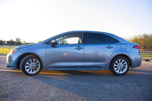 Blue 2020 Toyota Corolla XLE