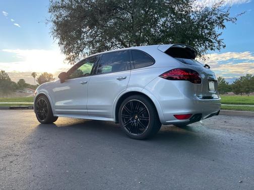 Silver 2013 Porsche Cayenne Cayenne GTS