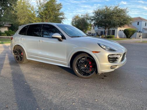 Silver 2013 Porsche Cayenne Cayenne GTS