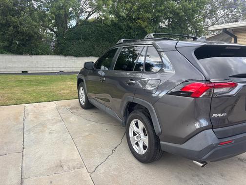 Gray 2020 Toyota RAV4 XLE