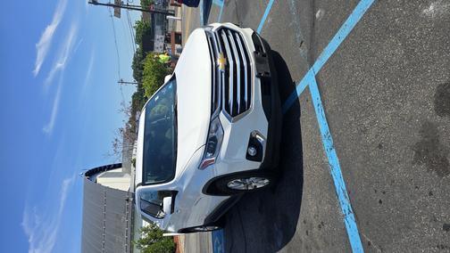 White 2018 Chevrolet Traverse LT Cloth