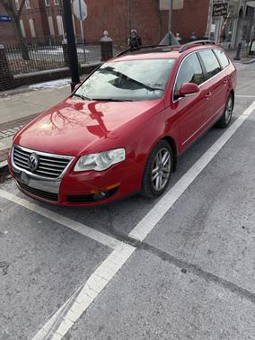Red 2008 Volkswagen Passat Lux