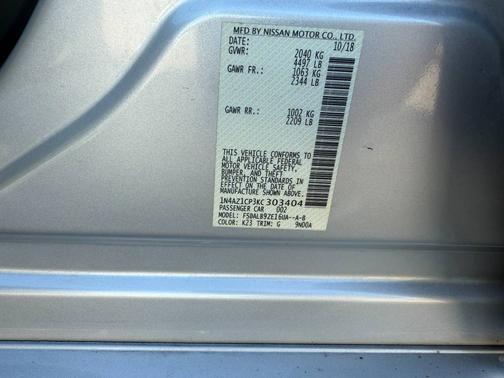 2019 Nissan Leaf S