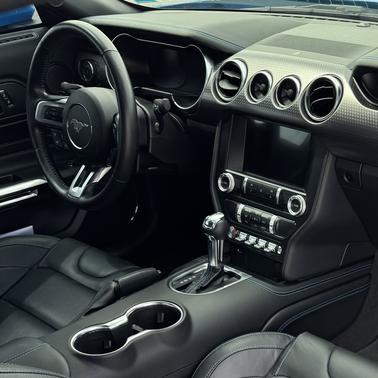 Blue 2023 Ford Mustang GT Premium