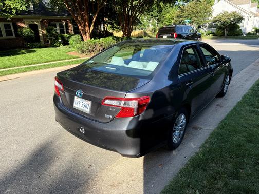 Gray 2012 Toyota Camry Hybrid LE