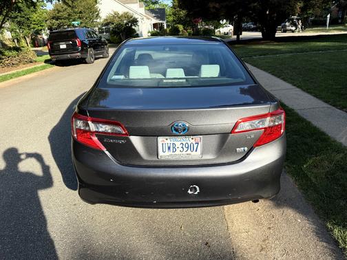Gray 2012 Toyota Camry Hybrid LE