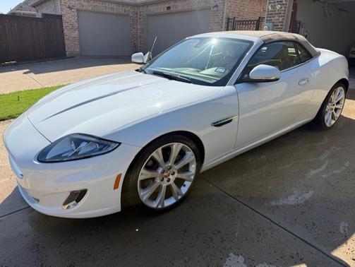 White 2014 Jaguar XK Base