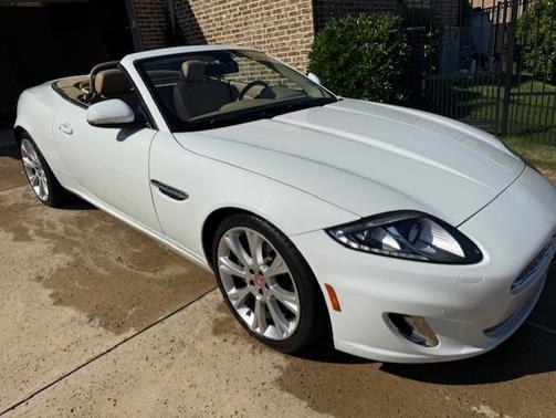 White 2014 Jaguar XK Base