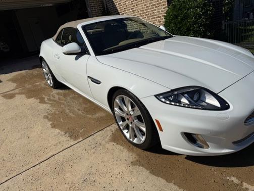 White 2014 Jaguar XK Base