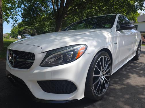 White 2017 Mercedes-Benz AMG C 43 4MATIC