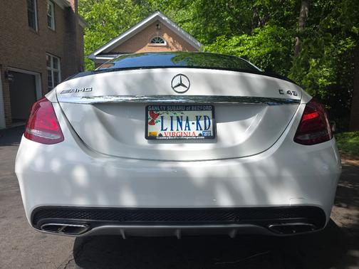 White 2017 Mercedes-Benz AMG C 43 4MATIC