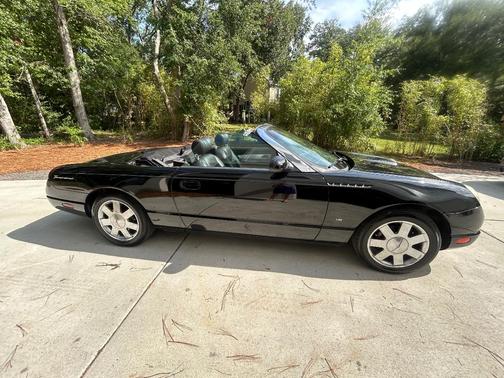 Black 2002 Ford Thunderbird Deluxe