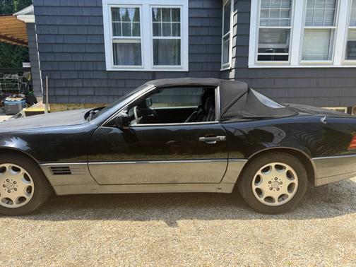 Black 1995 Mercedes-Benz SL-Class SL500 Roadster
