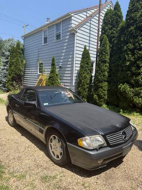 Black 1995 Mercedes-Benz SL-Class SL500 Roadster