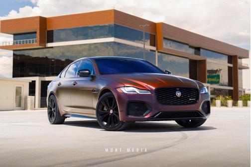 Black 2021 Jaguar XF R-Dynamic SE