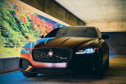 Black 2021 Jaguar XF R-Dynamic SE