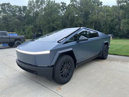 Blue 2024 Tesla Cybertruck AWD