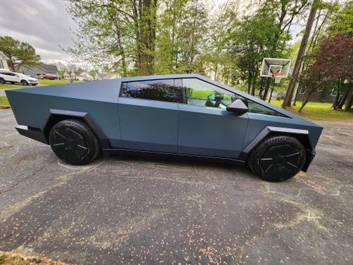 Blue 2024 Tesla Cybertruck AWD