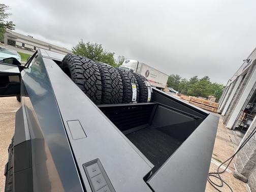 Blue 2024 Tesla Cybertruck AWD