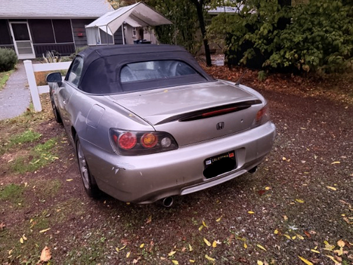 Silver 2001 Honda S2000 Base