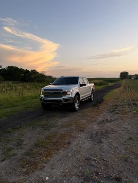 Silver 2019 Ford F-150 Lariat
