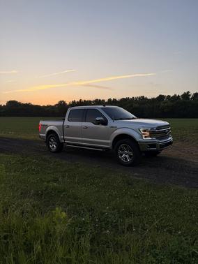 Silver 2019 Ford F-150 Lariat