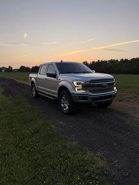 Silver 2019 Ford F-150 Lariat