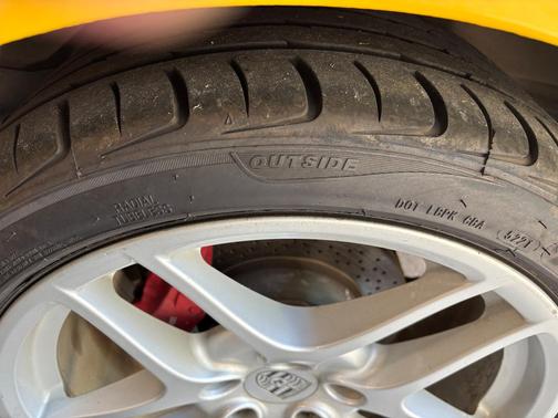 Yellow 2009 Porsche Cayman Cayman S
