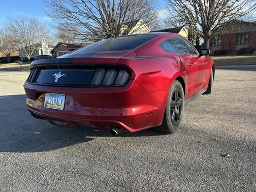 Red 2017 Ford Mustang V6