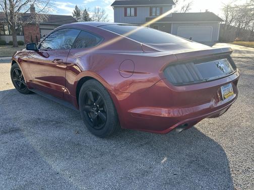 Red 2017 Ford Mustang V6