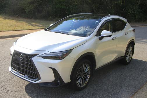 White 2022 Lexus NX 350h Luxury