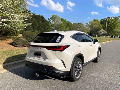 White 2022 Lexus NX 350h Luxury